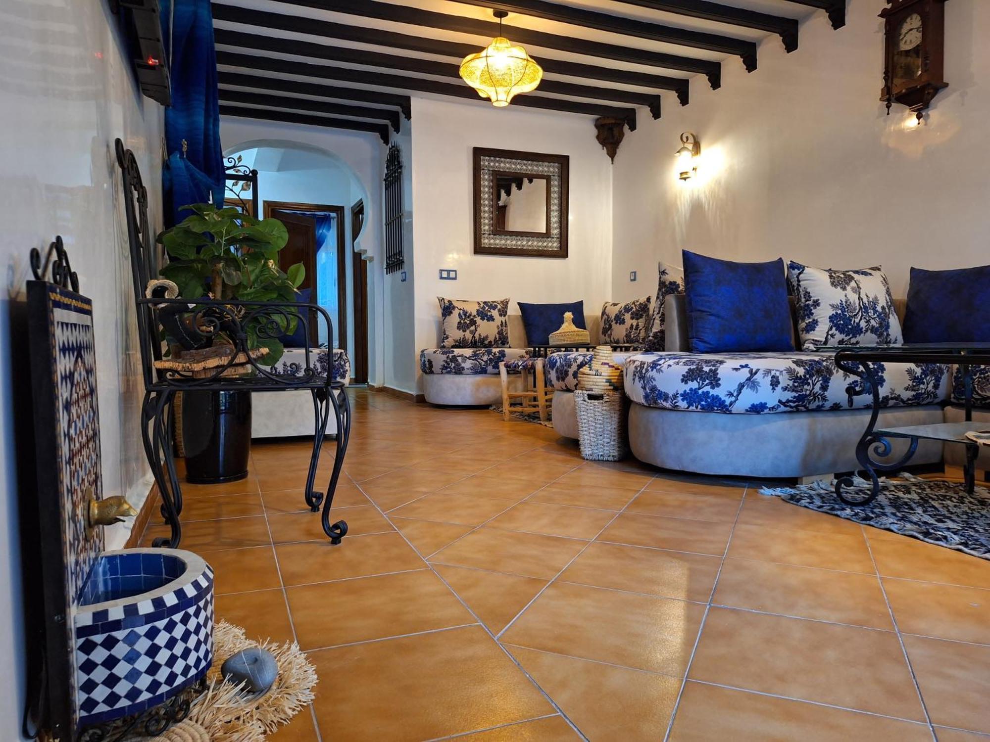 Апартаменты Casa Ras El Maa Шефшауэн Экстерьер фото
